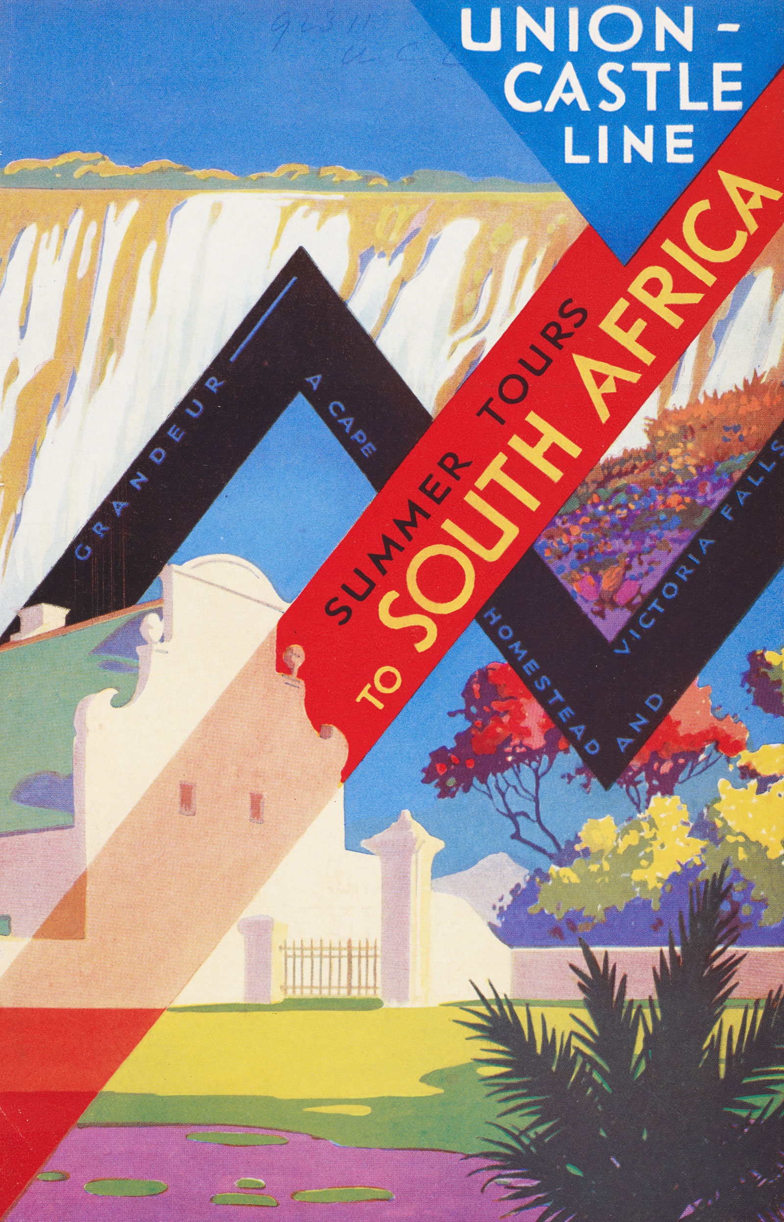 South Africa travel brochure
